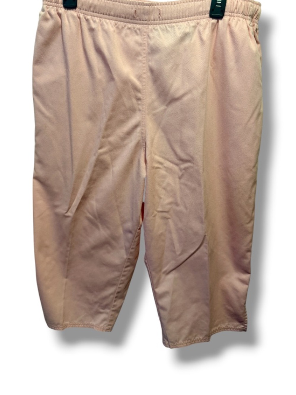 Paradise Bay Women’s Light Pink Athletic Capri Pull On Pants